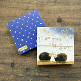 Alex Clark Stargazers Hedgehog Mini Magnetic Notepad