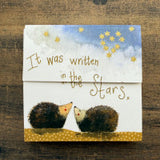Alex Clark Stargazers Hedgehog Mini Magnetic Notepad