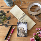 Alex Clark Owls Small Sprial Notebook