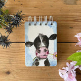 Alex Clark Cow & Daisy Small Sprial Notebook