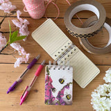 Alex Clark Bees & Foxglove Small Sprial Notebook