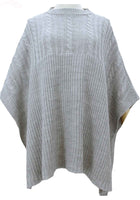 Cable Poncho