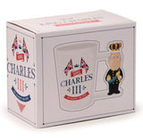 King Charles III Ceramic Shaped Handle Mug