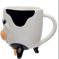 Bramley Bunch Cow Upside Down Ceramic Mug