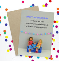 Bold & Bright Cheeky Blank Card
