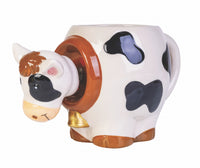 Cow Bobble Head Mug