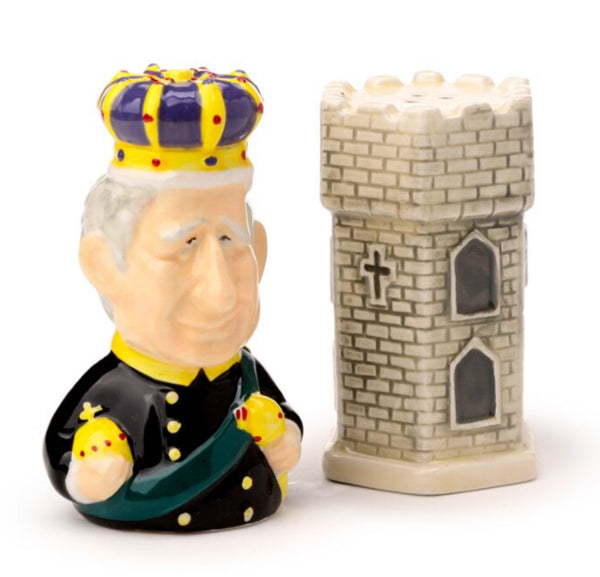 King Charles III Salt & Pepper Set