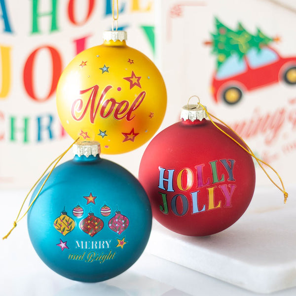 Nostalgic Christmas Glass Bauble