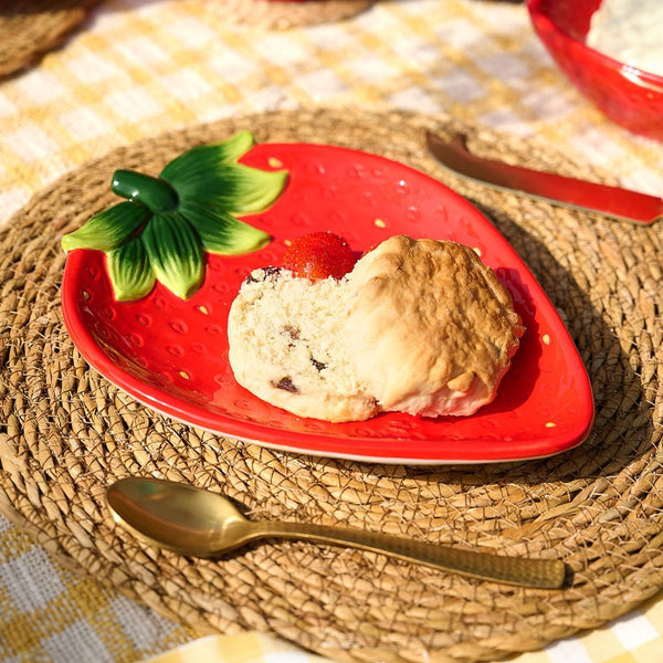 Strawberry Serving Plate