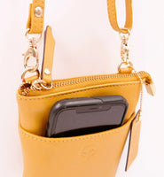 Second Nature Pouch Cross Body Bag Tan