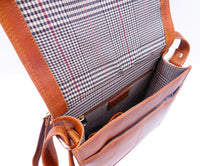 Women’s Leather Medium Cross Body Satchel BC55