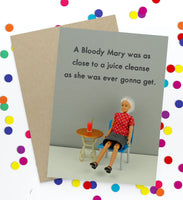 Bold & Bright Cheeky Blank Card