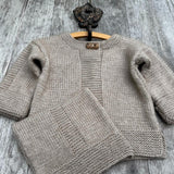 The Kiwi Stitch & Knit Co Yuto Jumper 3m - 6yrs Knitting Pattern 8ply