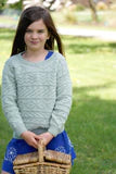 Little Cupcakes Atwood Sweater Lf61 1-10 years Knitting Pattern