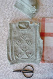 Baby Cakes Posy Vest & Hat Bc147 4ply 0-18 months Knitting Pattern