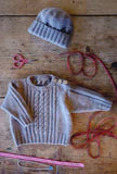 Baby Cakes Whitley Sweater & Hat Bc149 5ply 0-18 months Knitting Pattern