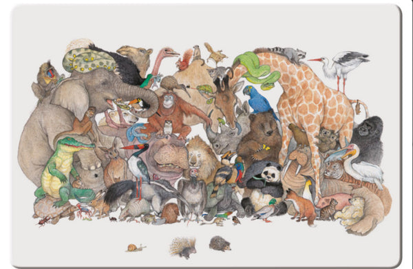 Bekking & Blitz Placemat - Out From Mosquito to Elephant