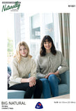 Naturally Centre Front Cable Sweater 14ply or DK/8ply #N1521