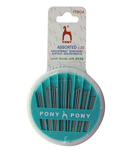 Sewing Compact - 30 assorted needles