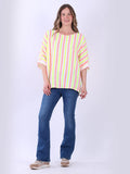 Anne + Kate Stripy Cotton Top