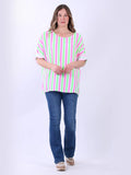Anne + Kate Stripy Cotton Top