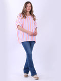 Anne + Kate Stripy Cotton Top