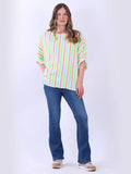 Anne + Kate Stripy Cotton Top