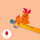 Legami Erasable Gel Pen Set - Farm Sweet Farm