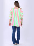 Anne + Kate Stripy Cotton Top