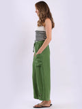 Anne + Kate Italian Wide Leg Linen Pant