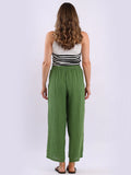 Anne + Kate Italian Wide Leg Linen Pant