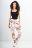 Anne + Kate Italian Limited Edition Palm Print Pants 14-18