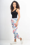 Anne + Kate Italian Limited Edition Multicolour Floral Pants 14-18