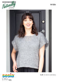 Naturally Women’s Top 12ply Knitting Pattern #N1526
