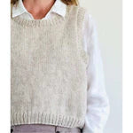 Touch Yarns 12ply Nevis Vest #132 Womans Mohair Knitting Pattern