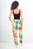Anne + Kate Italian Limited Edition Tropical Print Pants 16-20