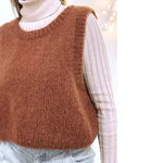 Touch Yarns 12ply Nevis Vest #132 Womans Mohair Knitting Pattern