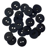 Abbey Polyester Concave Assorted 15mm Buttons