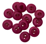 Abbey Polyester Concave Assorted 15mm Buttons