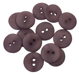 Abbey Polyester Concave Assorted 15mm Buttons