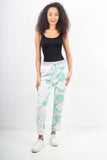Anne + Kate Italian Limited Edition Snowflake Green Pants 14-18