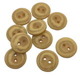 Abbey Polyester Concave Assorted 15mm Buttons