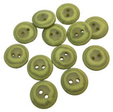Abbey Polyester Concave Assorted 15mm Buttons