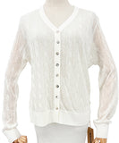 Kellis Cable Button Cardi