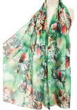 Summer Floral Scarf