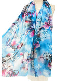 Summer Floral Scarf