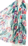 Summer Floral Scarf