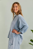Anne + Kate Italian Maggiore Linen Shirt