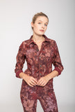 Onado Reversible Jacket Eleanor Bordeaux