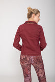 Onado Reversible Jacket Eleanor Bordeaux